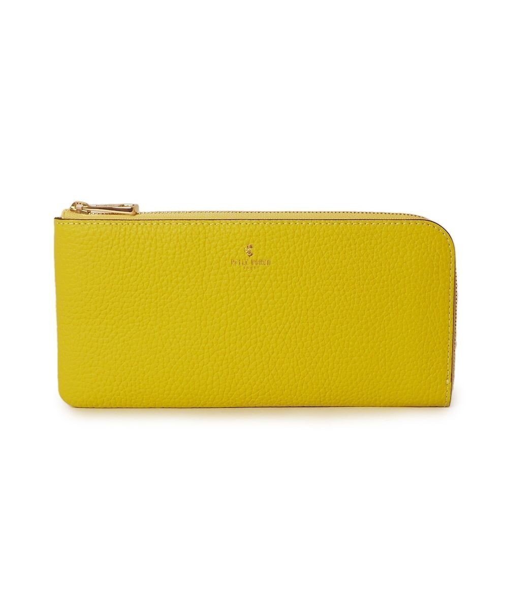 【ペレボルサ/PELLE BORSA】のL字ファスナー長財布 Reinette Goods レネットグッズ 47184785 インテリア・キッズ・メンズ・レディースファッション・服の通販 founy(ファニー) 　ファッション　Fashion　レディースファッション　WOMEN　財布　Wallets　コンビ　Combination　財布　Wallet　ポケット　Pocket　イエロー|ID: prp329100004532620 ipo3291000000032039017