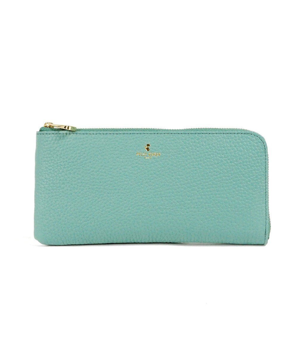 【ペレボルサ/PELLE BORSA】のL字ファスナー長財布 Reinette Goods レネットグッズ 47184785 インテリア・キッズ・メンズ・レディースファッション・服の通販 founy(ファニー) 　ファッション　Fashion　レディースファッション　WOMEN　財布　Wallets　コンビ　Combination　財布　Wallet　ポケット　Pocket　ミントグリーン|ID: prp329100004532620 ipo3291000000032039019