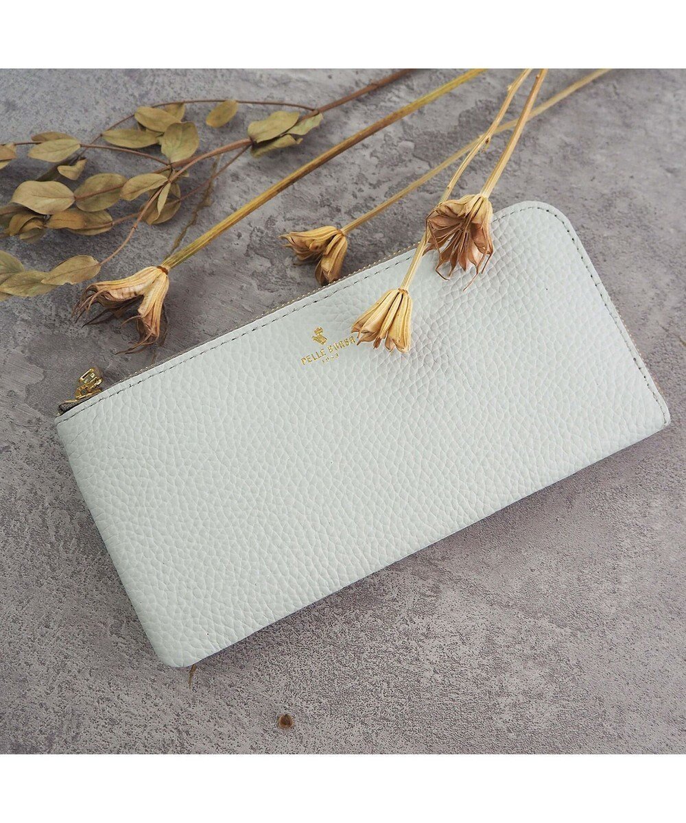 【ペレボルサ/PELLE BORSA】のL字ファスナー長財布 Reinette Goods レネットグッズ 47184785 インテリア・キッズ・メンズ・レディースファッション・服の通販 founy(ファニー) 　ファッション　Fashion　レディースファッション　WOMEN　財布　Wallets　コンビ　Combination　財布　Wallet　ポケット　Pocket　オフホワイト|ID: prp329100004532620 ipo3291000000032039021