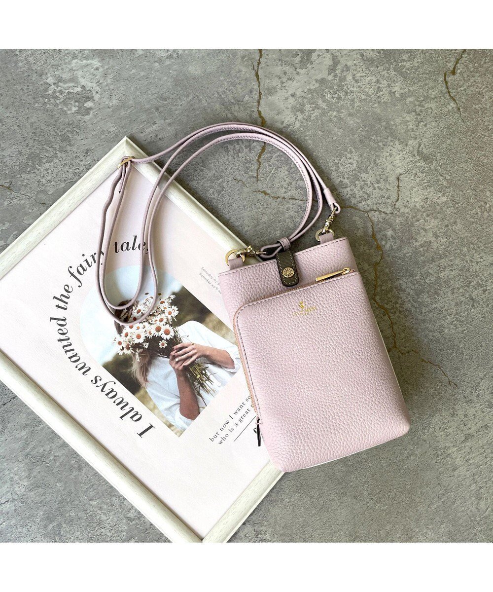 【ペレボルサ/PELLE BORSA】のマイクロショルダー Reinette Goods レネットグッズ 4746 インテリア・キッズ・メンズ・レディースファッション・服の通販 founy(ファニー) 　ファッション　Fashion　レディースファッション　Fashion for Women　ショルダー　Shoulder, Shoulder Strap　ハンカチ　Handkerchief, Hanky　ポケット　Pocket, Pocket Detail　リップ　Lip, Lip Motif　財布　Wallet, Purse　ライラック|ID: prp329100004532621 ipo3291000000033577617