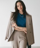 【23区/NIJYUSANKU】の【Oggi4月号掲載/セットアップ対応】リネン ミックスツイード ノーカラー ジャケット ベージュ系|ID: prp329100004532623 ipo3291000000032039037