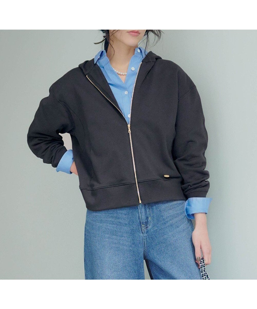【23区/NIJYUSANKU】の【VERY3月号掲載/洗える】コットンテリー ジップアップ フーディー インテリア・キッズ・メンズ・レディースファッション・服の通販 founy(ファニー) 　雑誌掲載アイテム　Magazine Items　ファッション雑誌　Fashion Magazines　ヴェリィ　VERY　ファッション　Fashion　レディースファッション　WOMEN　トップス・カットソー　Tops/Tshirt　パーカ　Sweats　インナー　Inner　春　Spring　洗える　Washable　クラシカル　Classical　コンパクト　Compact　3月号　March Issue　シアー　Sheer　ジップアップ　Zip Up　ジャケット　Jacket　スウェット　Sweat　雑誌　Magazine　ドロップ　Drop　バランス　Balance　パーカー　Hoodie　プレート　Plate　ベーシック　Basic　メタル　Metal　リラックス　Relax　S/S・春夏　Ss・Spring/Summer　夏　Summer　2025年　2025　2025春夏・S/S　Ss,Spring/Summer,2025　グレー系|ID: prp329100004532631 ipo3291000000032039069