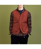 【ジョセフ アブード マウンテン/JOSEPH ABBOUD MOUNTAIN】の【軽量・テ―ム・ヤルビーコラボ】プリント ワックスクロス ベスト オレンジ系|ID: prp329100004532633 ipo3291000000032039091