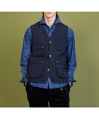 【ジョセフ アブード マウンテン/JOSEPH ABBOUD MOUNTAIN】の【軽量・テ―ム・ヤルビーコラボ】プリント ワックスクロス ベスト ネイビー系|ID: prp329100004532633 ipo3291000000032039092