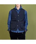 【ジョセフ アブード マウンテン/JOSEPH ABBOUD MOUNTAIN】の【軽量・テ―ム・ヤルビーコラボ】プリント ワックスクロス ベスト ネイビー系|ID: prp329100004532633 ipo3291000000033564011