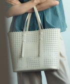【23区/NIJYUSANKU】のフェイクレザー カットアウト トートバッグ 人気、トレンドファッション・服の通販 founy(ファニー) ファッション Fashion レディースファッション WOMEN バッグ Bag 2025年 2025 2025春夏・S/S Ss,Spring/Summer,2025 フェイクレザー Faux Leather レース Race ビジネス 仕事 通勤 Business 夏 Summer S/S・春夏 Ss・Spring/Summer thumbnail アイボリー系|ID: prp329100004532640 ipo3291000000032039133