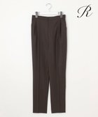 【23区/NIJYUSANKU】の【R(アール)】ウールトロストレッチ テーパードパンツ ブラウン系|ID: prp329100004532641 ipo3291000000032039140