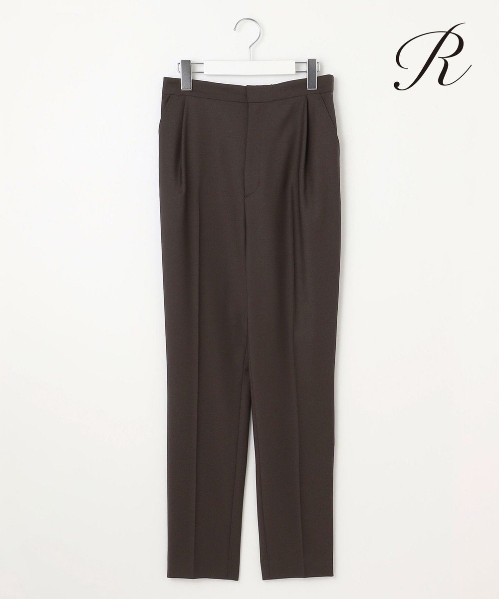 【23区/NIJYUSANKU】の【R(アール)】ウールトロストレッチ テーパードパンツ インテリア・キッズ・メンズ・レディースファッション・服の通販 founy(ファニー) 　ファッション　Fashion　レディースファッション　WOMEN　パンツ　Pants　イエロー　Yellow　春　Spring　コレクション　Collection　ストレッチ　Stretch　定番　Standard　人気　Popularity　S/S・春夏　Ss・Spring/Summer　夏　Summer　2024年　2024　2024春夏・S/S　Ss,Spring/Summer,2024　ブラウン系|ID: prp329100004532641 ipo3291000000032039140