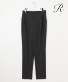 【23区/NIJYUSANKU】の【R(アール)】ウールトロストレッチ テーパードパンツ ブラック系|ID: prp329100004532641 ipo3291000000032039142