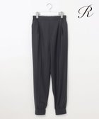 【23区/NIJYUSANKU】の【R(アール)】ウールトロストレッチ ジョガーパンツ ネイビー系|ID: prp329100004532643 ipo3291000000032039153