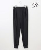 【23区/NIJYUSANKU】の【R(アール)】ウールトロストレッチ ジョガーパンツ ブラック系|ID: prp329100004532643 ipo3291000000033551522