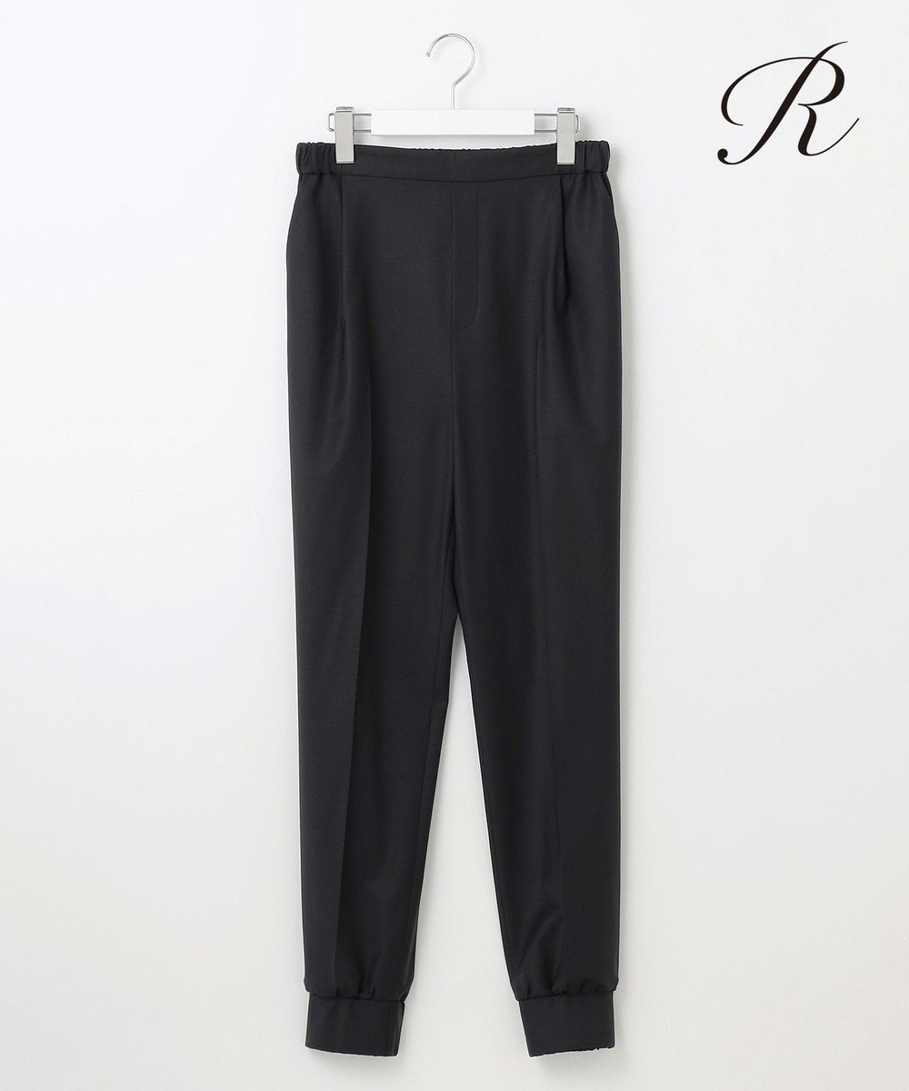 【23区/NIJYUSANKU】の【R(アール)】ウールトロストレッチ ジョガーパンツ インテリア・キッズ・メンズ・レディースファッション・服の通販 founy(ファニー) 　ファッション　Fashion　レディースファッション　Fashion for Women　パンツ　Pants & Trousers　インポート　Imported Fashion　コレクション　Collection, Seasonal Line　ストレッチ　Stretch, Stretchy Fabric　セットアップ　Set-Up, Coordinated Outfit　人気　Popular, Best Seller　フロント　Front, Front Design　リラックス　Relax, Relaxed Fit　A/W・秋冬　Autumn/Winter　冬　Winter / This Winter　おすすめ　Recommended / Our Picks　2024年　2024　エレガント 上品　Elegant　2024-2025秋冬・A/W　Autumn/Winter 2024–25 AW24–25　ブラック系|ID: prp329100004532643 ipo3291000000033640321