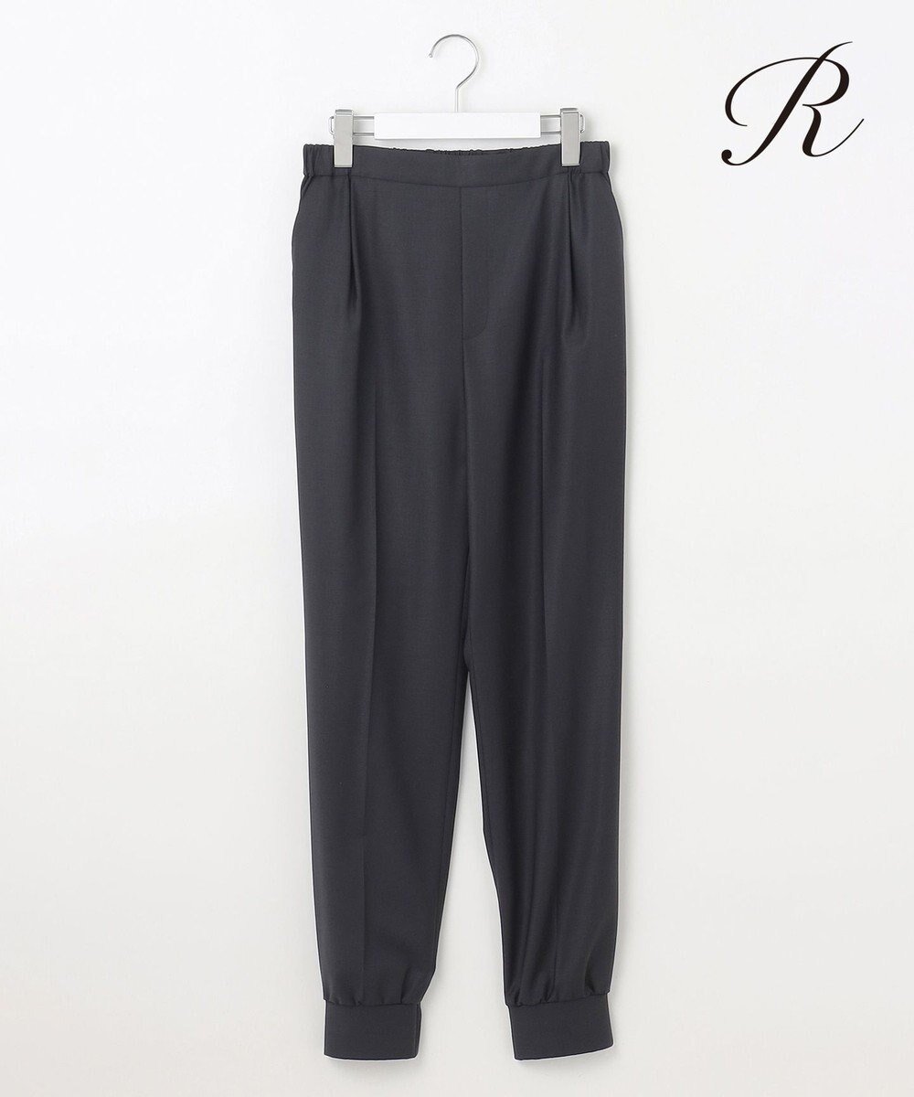 【23区/NIJYUSANKU】の【R(アール)】ウールトロストレッチ ジョガーパンツ インテリア・キッズ・メンズ・レディースファッション・服の通販 founy(ファニー) 　ファッション　Fashion　レディースファッション　Fashion for Women　パンツ　Pants & Trousers　インポート　Imported Fashion　コレクション　Collection, Seasonal Line　ストレッチ　Stretch, Stretchy Fabric　セットアップ　Set-Up, Coordinated Outfit　人気　Popular, Best Seller　フロント　Front, Front Design　リラックス　Relax, Relaxed Fit　A/W・秋冬　Autumn/Winter　冬　Winter / This Winter　おすすめ　Recommended / Our Picks　2024年　2024　エレガント 上品　Elegant　2024-2025秋冬・A/W　Autumn/Winter 2024–25 AW24–25　ネイビー系|ID: prp329100004532643 ipo3291000000033640322