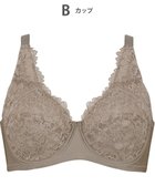 【ウィング/Wing】のブラジャー ワイヤーが痛くなりにくい 綿混(カップ肌側・バック) フルカップブラ NB2704 ウイング/ワコール ブラウン|ID: prp329100004532644 ipo3291000000032566797