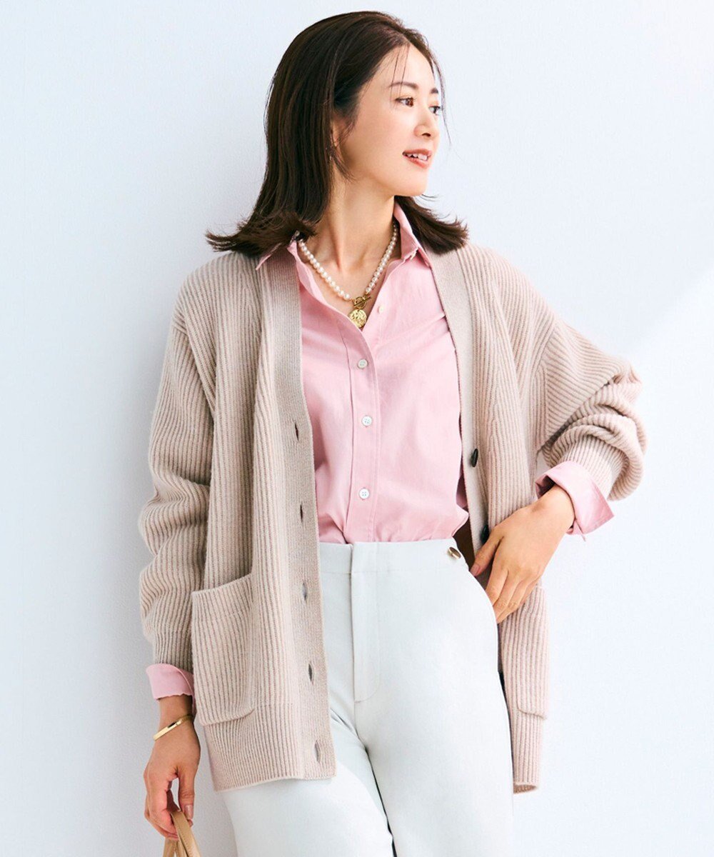 【23区/NIJYUSANKU】の【洗える】カシミヤブレンド ニット カーディガン 人気、トレンドファッション・服の通販 founy(ファニー) 　ファッション　Fashion　レディースファッション　WOMEN　トップス・カットソー　Tops/Tshirt　ニット　Knit Tops　カーディガン　Cardigans　イタリア　Italy　エレガント 上品　Elegant　洗える　Washable　畦　Ridge　秋　Autumn/Fall　カシミヤ　Cashmere　カーディガン　Cardigan　冬　Winter　A/W・秋冬　Aw・Autumn/Winter・Fw・Fall-Winter　おすすめ　Recommend　2024年　2024　2024-2025秋冬・A/W　Aw/Autumn/Winter/Fw/Fall/2024-2025　 other-1|ID: prp329100004532647 ipo3291000000032039166