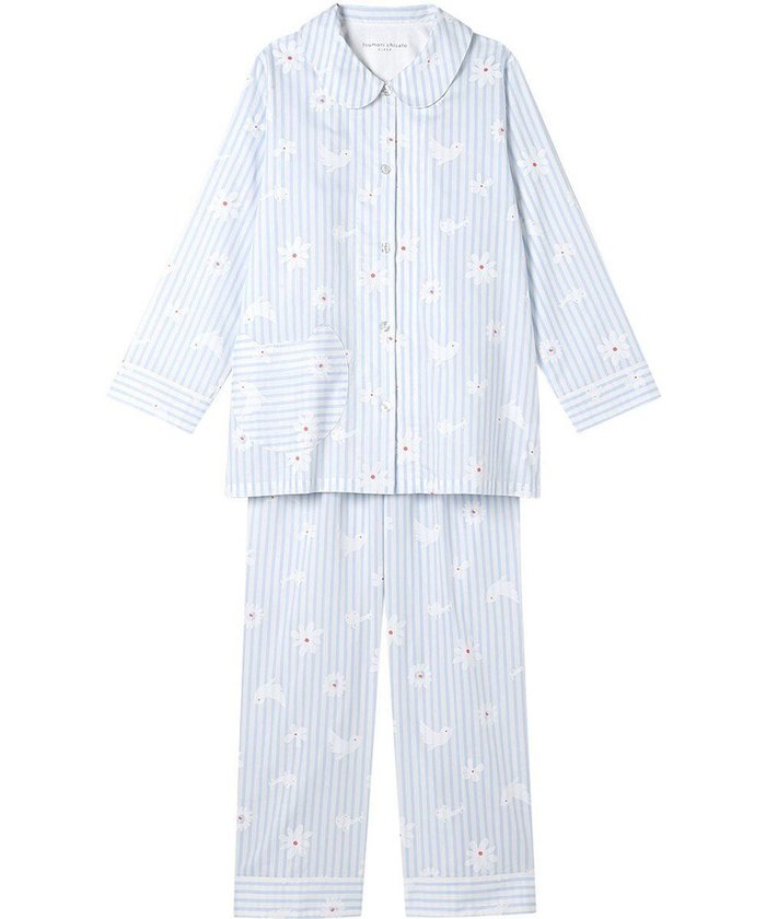 【ツモリチサト スリープ/tsumori chisato SLEEP】のツモリチサト パジャマ 長袖 長ズボン 綿100%(本体) サテン レディース UDX557 /ワコール インテリア・キッズ・メンズ・レディースファッション・服の通販 founy(ファニー) https://founy.com/ ファッション Fashion レディースファッション Fashion for Women トップス・カットソー Cut & Sew Tops サテン Satin, Glossy Fabric ネコ Cat, Feline Motif パジャマ Pajamas, Sleepwear ボトム Bottoms, Lower Wear ポケット Pocket, Pocket Detail モチーフ Motif, Design Theme 手描き Hand-Drawn, Illustrated 長袖 Long Sleeve, Full Sleeve |ID: prp329100004532652 ipo3291000000032992618