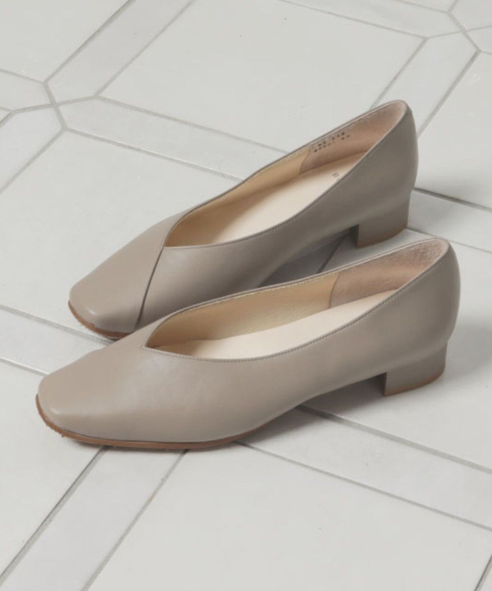 【リーガル フットコミュニティ/REGAL FOOT COMMUNITY】の【ビューフィット】A74W 晴雨兼用パンプス パンプス インテリア・キッズ・メンズ・レディースファッション・服の通販 founy(ファニー)  ファッション Fashion レディースファッション Fashion for Women シューズ Shoes, Footwear スクエア Square, Square Shape ベーシック Basic, Essential 日本製 Made In Japan ライトグレー|ID: prp329100004532653 ipo3291000000033572686