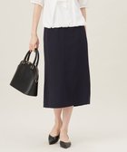 【自由区/JIYU-KU】の【セットアップ対応・接触冷感・UVケア・洗える】ライトストレッチ スカート ネイビー|ID: prp329100004532659 ipo3291000000032039216