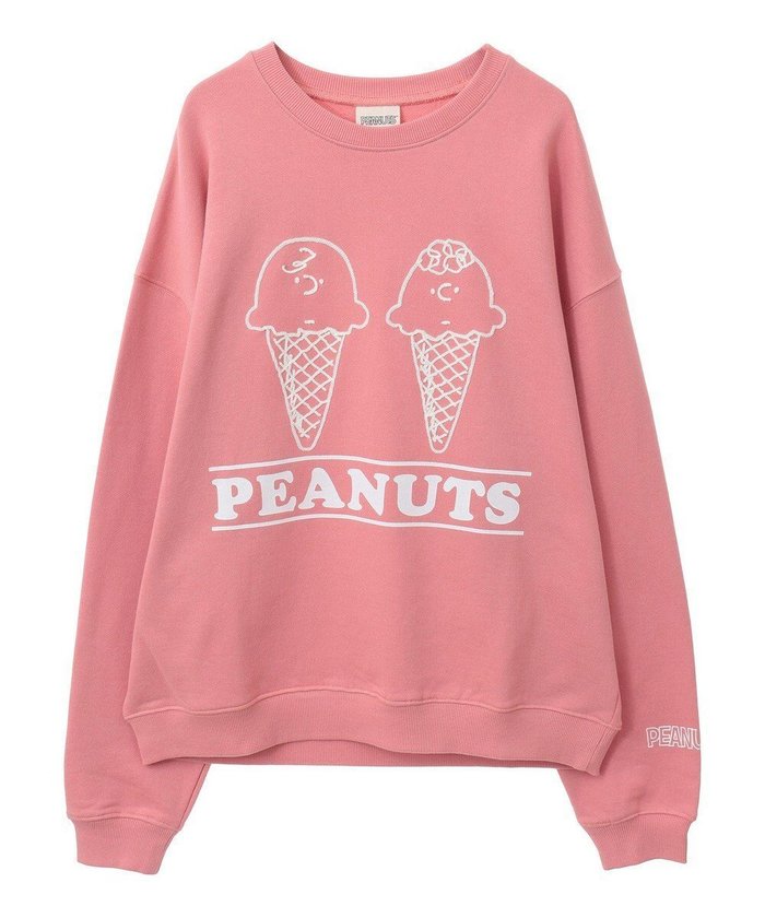 【グリーンパークス/Green Parks】のPEANUTS アイスクリームスウェット インテリア・キッズ・メンズ・レディースファッション・服の通販 founy(ファニー) https://founy.com/ ファッション Fashion レディースファッション Fashion for Women トップス・カットソー Cut & Sew Tops レディースパーカー・カジュアルフーディー Casual Hoodies & Sweatshirts スウェット・クルーネックトップス Sweatshirts & Crewnecks / Relaxed Fit Sweat Tops おすすめ Recommended / Our Picks スウェット / スエット Sweatshirt, Sweatwear チェーン Chain, Chain Strap ポケット Pocket, Pocket Detail モチーフ Motif, Design Theme リラックス Relax, Relaxed Fit 再入荷 Restock / Back in Stock 夏 Summer 春 Spring S/S・春夏 SS, Spring/Summer, Warm Season |ID: prp329100004532729 ipo3291000000032734239