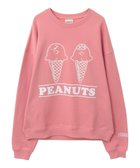 【グリーンパークス/Green Parks】のPEANUTS アイスクリームスウェット Pink|ID: prp329100004532729 ipo3291000000032734240