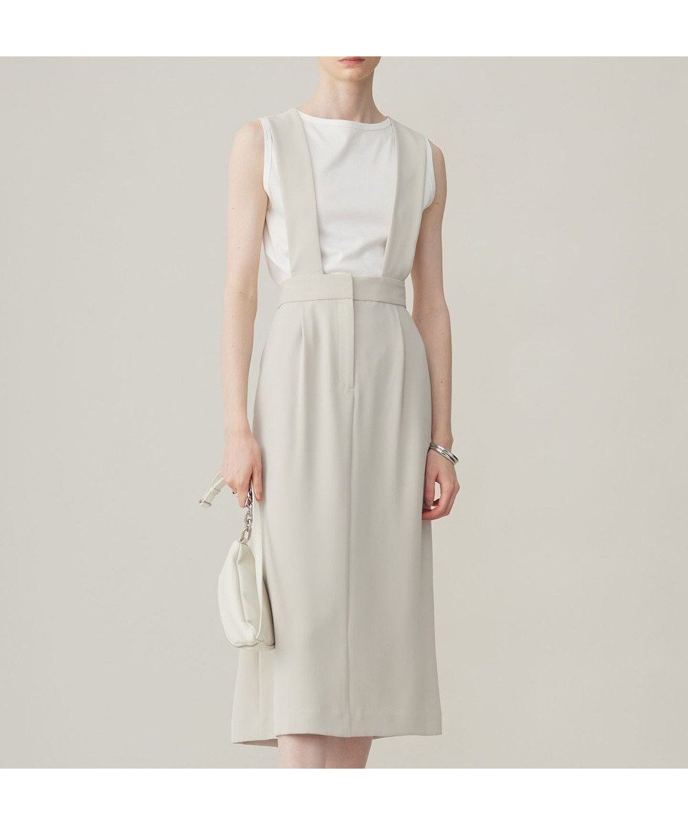 【アイシービー/iCB】の【洗える】ライトダブルクロス ジャンパースカート インテリア・キッズ・メンズ・レディースファッション・服の通販 founy(ファニー) ファッション Fashion レディースファッション Fashion for Women スカート Skirts 洗える Machine Washable ストレッチ Stretch, Stretchy Fabric ストレート Straight, Straight Cut ドレープ Drape, Draping Fabric A/W・秋冬 Autumn/Winter 2024年 2024 ビジネス 仕事 通勤 Business / Work / Commuting 2024-2025秋冬・A/W Autumn/Winter 2024–25 AW24–25 トープ系|ID: prp329100004532730 ipo3291000000034322873