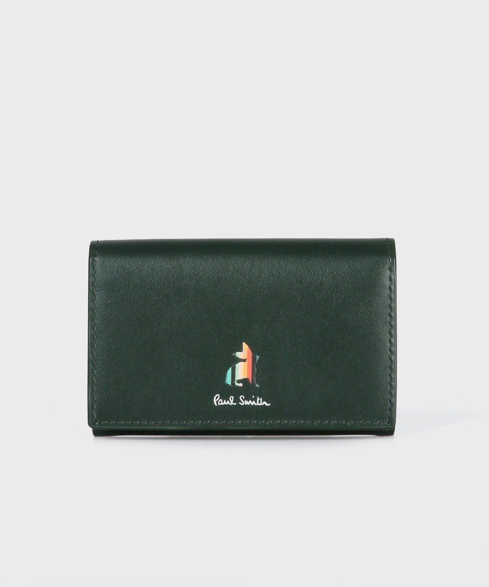 【ポール スミス/Paul Smith】のマーケトリーストライプラビット 名刺入れ インテリア・キッズ・メンズ・レディースファッション・服の通販 founy(ファニー) 　ファッション　Fashion　レディースファッション　Fashion for Women　ミニ財布・二つ折り財布　Wallets & Card Cases　カードケース/名刺入れ　Card Holders & Business Cases　シンプル　Simple, Minimal　ストライプ　Stripe, Striped Pattern　財布　Wallet, Purse　ダークグリーン|ID: prp329100004532779 ipo3291000000033643818