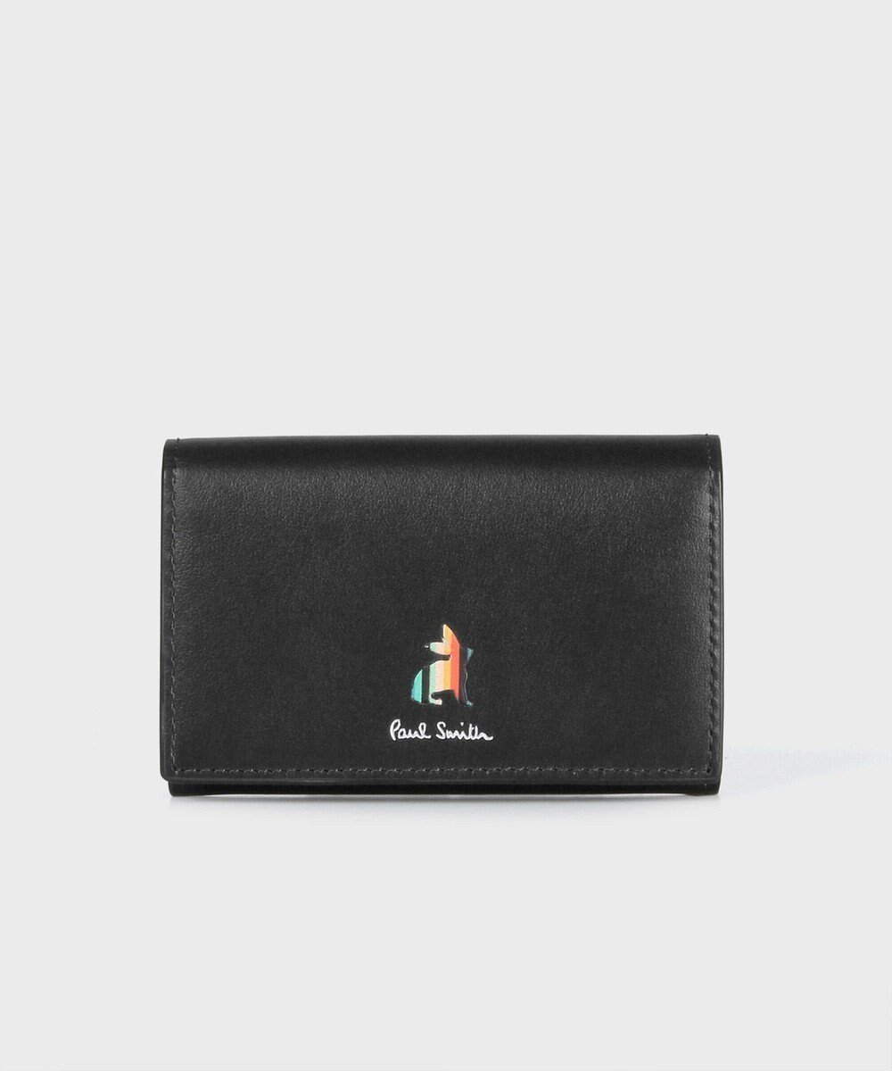 【ポール スミス/Paul Smith】のマーケトリーストライプラビット 名刺入れ インテリア・キッズ・メンズ・レディースファッション・服の通販 founy(ファニー) 　ファッション　Fashion　レディースファッション　Fashion for Women　ミニ財布・二つ折り財布　Wallets & Card Cases　カードケース/名刺入れ　Card Holders & Business Cases　シンプル　Simple, Minimal　ストライプ　Stripe, Striped Pattern　財布　Wallet, Purse　ブラック|ID: prp329100004532779 ipo3291000000033643822