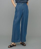 【自由区/JIYU-KU】の【カタログ掲載・洗える】テンセルデニムワイド パンツ 人気、トレンドファッション・服の通販 founy(ファニー) ファッション Fashion レディースファッション WOMEN パンツ Pants デニムパンツ Denim Pants デニム Denim リラックス Relax ワイド Wide 夏 Summer 春 Spring S/S・春夏 Ss・Spring/Summer 洗える Washable 秋 Autumn/Fall |ID:prp329100004532882
