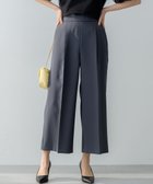 【組曲/KUMIKYOKU】の【ストレッチ・イージーケア】オシャクロス ガウチョパンツ 【WEB限定】ミディアムグレー系9|ID: prp329100004532892 ipo3291000000035580626