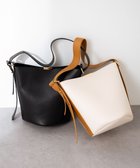 【組曲/KUMIKYOKU】のバケツ トートバッグ 人気、トレンドファッション・服の通販 founy(ファニー) ファッション Fashion レディースファッション WOMEN バッグ Bag ショルダー Shoulder トレンド Trend バケツ Bucket フェイクレザー Faux Leather マグネット Magnet エレガント 上品 Elegant thumbnail ブラック系|ID: prp329100004532895 ipo3291000000032040100
