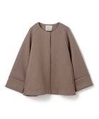 【アンフィーロ 自由区/UNFILO】の【洗える】ダブルフェイス ショートコート 人気、トレンドファッション・服の通販 founy(ファニー) ファッション Fashion レディースファッション WOMEN アウター Coat Outerwear コート Coats ジャケット Jackets ウォッシャブル Washable ショート Short ジャケット Jacket ジャージー Jersey ストレッチ Stretch スリーブ Sleeve ダブル Double フェイス Face 夏 Summer 春 Spring S/S・春夏 Ss・Spring/Summer 洗える Washable 羽織 Haori thumbnail [NEW]モカ|ID: prp329100004532899 ipo3291000000032040123