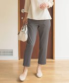 【ジェイ プレス/J.PRESS】の【洗える・吸水速乾】麻シェルドライ テーパード パンツ スレート系|ID: prp329100004532913 ipo3291000000032040170
