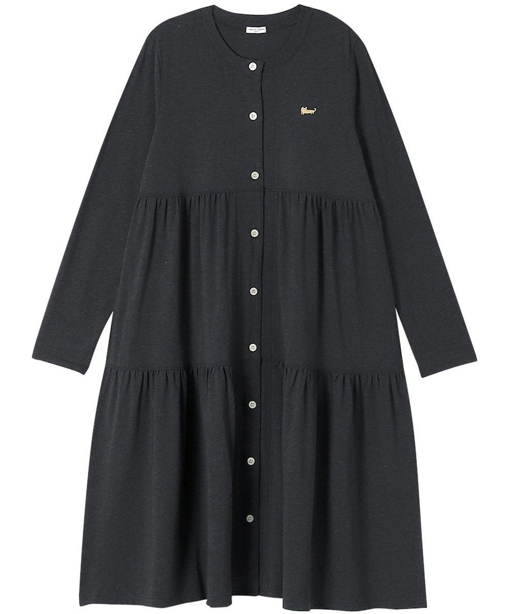 【ツモリチサト スリープ/tsumori chisato SLEEP】のツモリチサト ワンピース 長袖 ルームウェア 綿混(本体) レディース UNX555 /ワコール 人気、トレンドファッション・服の通販 founy(ファニー) 　ファッション　Fashion　レディースファッション　WOMEN　ワンピース　Dress　ストレッチ　Stretch　パジャマ　Pajamas　長袖　Long Sleeve　 other-1|ID: prp329100004532984 ipo3291000000032040491