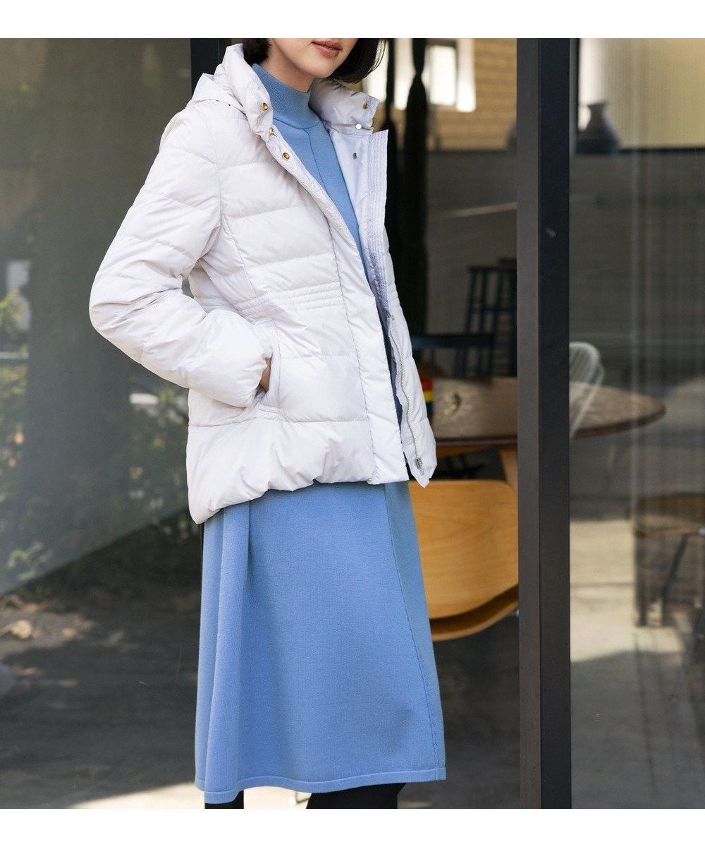【組曲/KUMIKYOKU】のELENAリラクシーニットワンピース インテリア・キッズ・メンズ・レディースファッション・服の通販 founy(ファニー) 　ファッション　Fashion　レディースファッション　Fashion for Women　ワンピース　Dresses　ニットワンピース　Knit Dresses　シンプル　Simple, Minimal　ストレッチ　Stretch, Stretchy Fabric　スリット　Slit, Slit Detail　センター　Center, Center Line　ドレス　Dress, One-Piece　A/W・秋冬　Autumn/Winter　エレガント 上品　Elegant　ブルー系|ID: prp329100004533007 ipo3291000000033215440