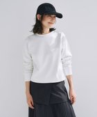 【アイシービー/iCB】の【洗える】サテンボンディング クルーネックプルオーバー オフホワイト系|ID: prp329100004533042 ipo3291000000032040719