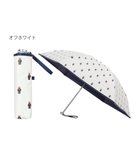 【ムーンバット/MOONBAT】のPOLO RALPH LAUREN 晴雨兼用日傘 折りたたみ傘 ポロベアプリント/遮光 遮熱 UV オフホワイト&ベアPt×ネイビー|ID: prp329100004533050 ipo3291000000032040761