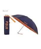 【ムーンバット/MOONBAT】のPOLO RALPH LAUREN 晴雨兼用日傘 折りたたみ傘 ポロベアプリント/遮光 遮熱 UV ネイビー×オレンジ&ベアPt|ID: prp329100004533050 ipo3291000000032040763