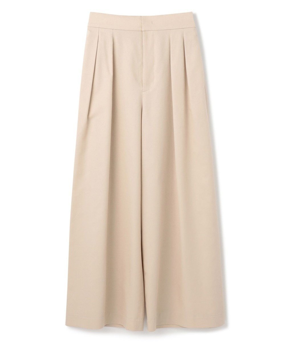 【アンクレイヴ/uncrave】の【手洗い可】シャンブレー タック パンツ(uncrave WHITE) インテリア・キッズ・メンズ・レディースファッション・服の通販 founy(ファニー) 　ファッション　Fashion　レディースファッション　WOMEN　パンツ　Pants　春　Spring　シャンブレー　Chambray　セットアップ　Set Up　雑誌　Magazine　デニム　Denim　ドレープ　Drape　ワイド　Wide　S/S・春夏　Ss・Spring/Summer　夏　Summer　エレガント 上品　Elegant　エクリュ|ID: prp329100004533083 ipo3291000000032040896