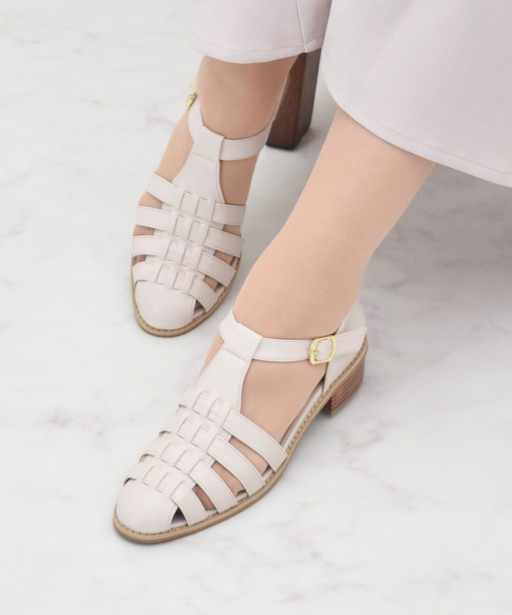 【ブリジット バーキン/Bridget Birkin】の【Bridget Birkin】ストラップグルカサンダル インテリア・キッズ・メンズ・レディースファッション・服の通販 founy(ファニー) 　ファッション　Fashion　レディースファッション　Fashion for Women　サンダル　Sandals, Summer Shoes　夏　Summer　春　Spring　S/S・春夏　SS, Spring/Summer, Warm Season　A/W・秋冬　Autumn/Winter　アイボリー|ID: prp329100004533121 ipo3291000000033658849