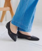 【ティアクラッセ/Tiaclasse】の【小倉優子さん着用・フラット ヒール2TYPE】ケージデザインシアーパンプス フラット:ブラック|ID: prp329100004533124 ipo3291000000032041071