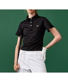 【23区 ゴルフ/NIJYUSANKU GOLF】の盛夏対応のマルチ機能【接触冷感・UVケア・吸水速乾】【WOMEN】 カノコシャツ ブラック系|ID: prp329100004533133 ipo3291000000032041105
