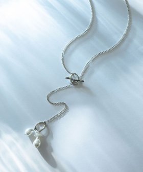【23区/NIJYUSANKU】 パール ラリエット ネックレス人気、トレンドファッション・服の通販 founy(ファニー) ファッション Fashion レディースファッション Fashion for Women ジュエリー Jewelry ネックレス Necklaces & Pendants 2025年 2025 2025春夏・S/S Spring/Summer 2025 SS25 アクセサリー Fashion Accessories オケージョン Occasion Wear シルバー Silver, Metallic Silver シンプル Simple, Minimal ネックレス Necklace, Pendant Necklace バロック Baroque, Baroque Design パール Pearl, Pearl Accent エレガント 上品 Elegant |ID:prp329100004533201