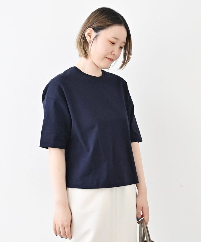 【シトム/SITOM】のクロップド Tシャツ インテリア・キッズ・メンズ・レディースファッション・服の通販 founy(ファニー) https://founy.com/ ファッション Fashion レディースファッション WOMEN トップス・カットソー Tops/Tshirt シャツ/ブラウス Shirts/Blouses ロング / Tシャツ T-Shirts カットソー Cut and Sewn アクセサリー Accessories 春 Spring 洗える Washable カットソー Cut And Sew クロップド Cropped ダメージ Damage バランス Balance パターン Pattern ワイド Wide S/S・春夏 Ss・Spring/Summer おすすめ Recommend 夏 Summer エレガント 上品 Elegant ビジネス 仕事 通勤 Business |ID: prp329100004533315 ipo3291000000032041811