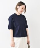 【シトム/SITOM】のクロップド Tシャツ ネイビー|ID: prp329100004533315 ipo3291000000032041812