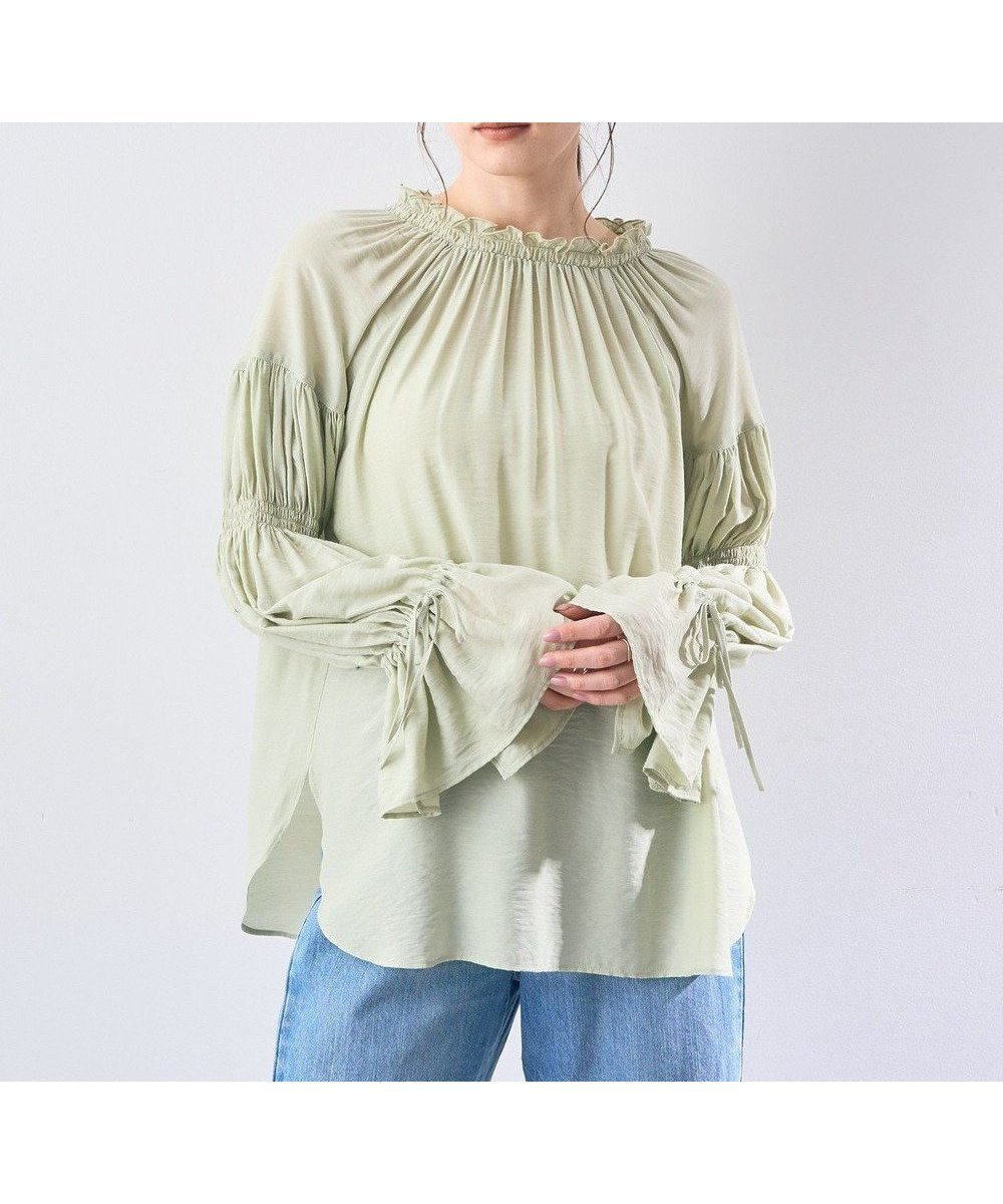 【イェッカ ヴェッカ/YECCA VECCA】の2wayギャザーデザインブラウス 人気、トレンドファッション・服の通販 founy(ファニー) 　ファッション　Fashion　レディースファッション　WOMEN　トップス・カットソー　Tops/Tshirt　シャツ/ブラウス　Shirts/Blouses　ギャザー　Gather　シャーリング　Shirring　スリーブ　Sleeve　フェミニン　Feminine　フリル　Frills　ポケット　Pocket　リボン　Ribbon　夏　Summer　春　Spring　S/S・春夏　Ss・Spring/Summer　 other-1|ID: prp329100004533348 ipo3291000000032389471