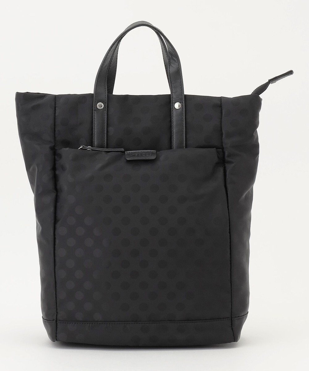 【イザック/Y'SACCS】のドットジャカード トート型リュック 人気、トレンドファッション・服の通販 founy(ファニー) 　ファッション　Fashion　レディースファッション　WOMEN　バッグ　Bag　アウトドア　Outdoor　コンパクト　Compact　傘　Umbrella　ジャカード　Jacquard　スマート　Smart　財布　Wallet　デイパック　Daypack　トラベル　Travel　ドット　Dot　定番　Standard　人気　Popularity　プリント　Print　ポケット　Pocket　ポーチ　Pouch　無地　Plain Color　リュック　Ruck Sack　再入荷　Restock/Back In Stock/Re Arrival　エレガント 上品　Elegant　 other-1|ID: prp329100004533378 ipo3291000000032148441