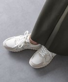 【ブリジット バーキン/Bridget Birkin】の【PARADIS COULEUR】異素材コンビレースアップスニーカー 人気、トレンドファッション・服の通販 founy(ファニー) ファッション Fashion レディースファッション WOMEN コンビ Combination スニーカー Sneakers thumbnail ホワイトコンビ|ID: prp329100004533381 ipo3291000000032273942