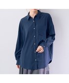 【イェッカ ヴェッカ/YECCA VECCA】のバックギャザーロングシャツ Navy|ID: prp329100004533383 ipo3291000000032042102