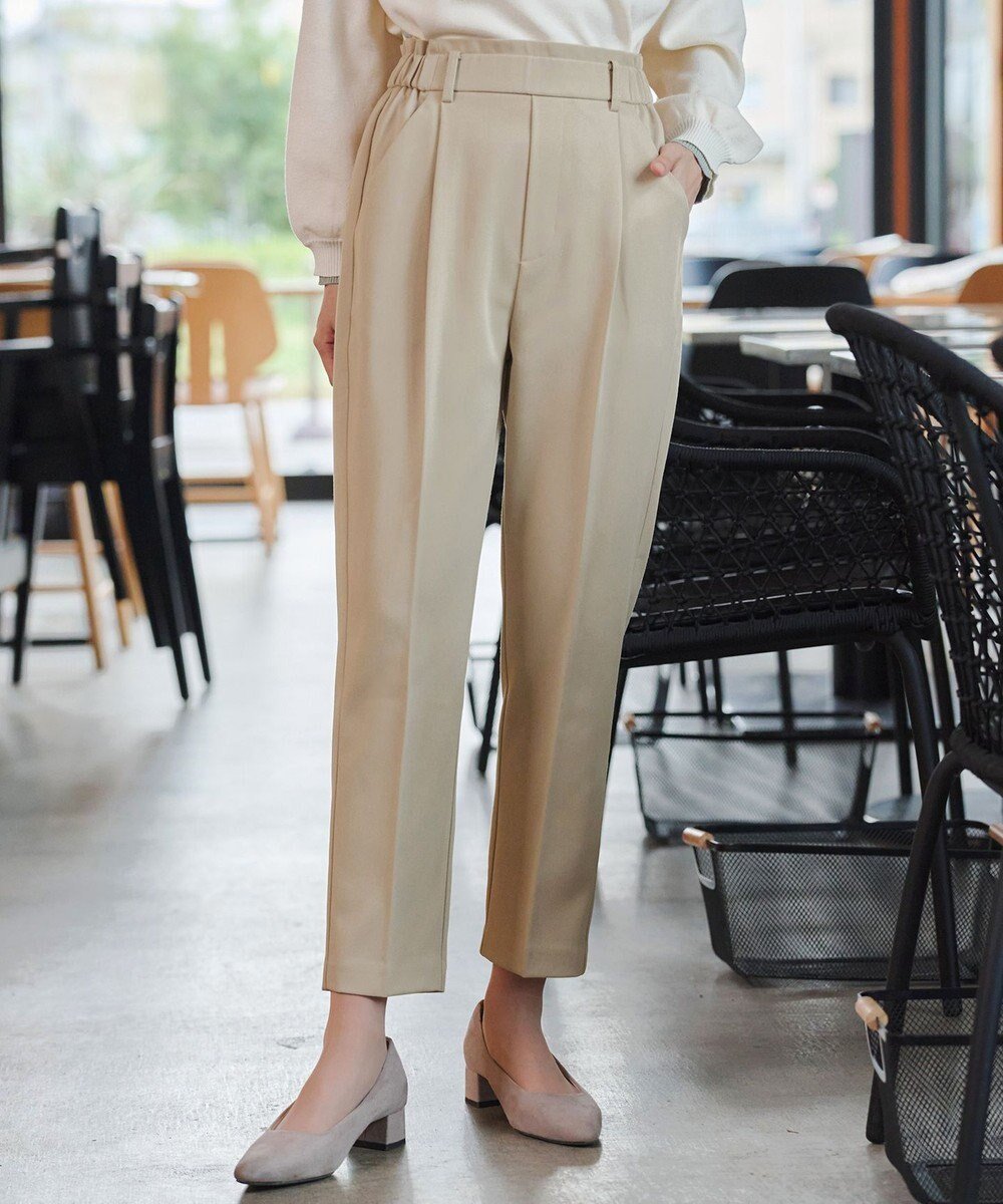 【ティアクラッセ/Tiaclasse】の【小倉優子さん着用・洗える】カラーテーパードパンツ 人気、トレンドファッション・服の通販 founy(ファニー) 　ファッション　Fashion　レディースファッション　Fashion for Women　パンツ　Pants & Trousers　洗える　Machine Washable　シューズ　Shoes, Footwear　ストレッチ　Stretch, Stretchy Fabric　チュニック　Tunic, Long Top　ツイル　Twist, Twisted Detail　フェイク　Faux, Fake　フリル　Frill, Ruffle　ポケット　Pocket, Pocket Detail　ループ　Loop, Loop Knit　楽ちん　Easy Fit, Comfortable　A/W・秋冬　Autumn/Winter　S/S・春夏　SS, Spring/Summer, Warm Season　再入荷　Restock / Back in Stock　夏　Summer　新作・新入荷　New Arrivals / New In　ビジネス 仕事 通勤　Business / Work / Commuting　 other-1|ID: prp329100004533423 ipo3291000000035647609