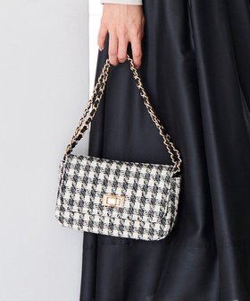 【エニィ スィス/any SiS】のツイードチェーン バッグ 人気、トレンドファッション・服の通販 founy(ファニー) ファッション Fashion レディースファッション Fashion for Women バッグ Bags おすすめ Recommended / Our Picks ショルダー Shoulder, Shoulder Strap チェーン Chain, Chain Strap ツイード Twill, Twill Weave フェミニン Feminine, Girly ブローチ Brooch, Pin Brooch ロング Long, Long-Length エレガント 上品 Elegant |ID:prp329100004533436